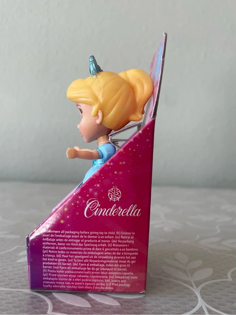 DISNEY 100 Yeas of Wonder Celebration Cinderella Blue and Silver Princess Doll